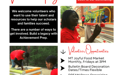 Achievement Prep’s Volunteer Program